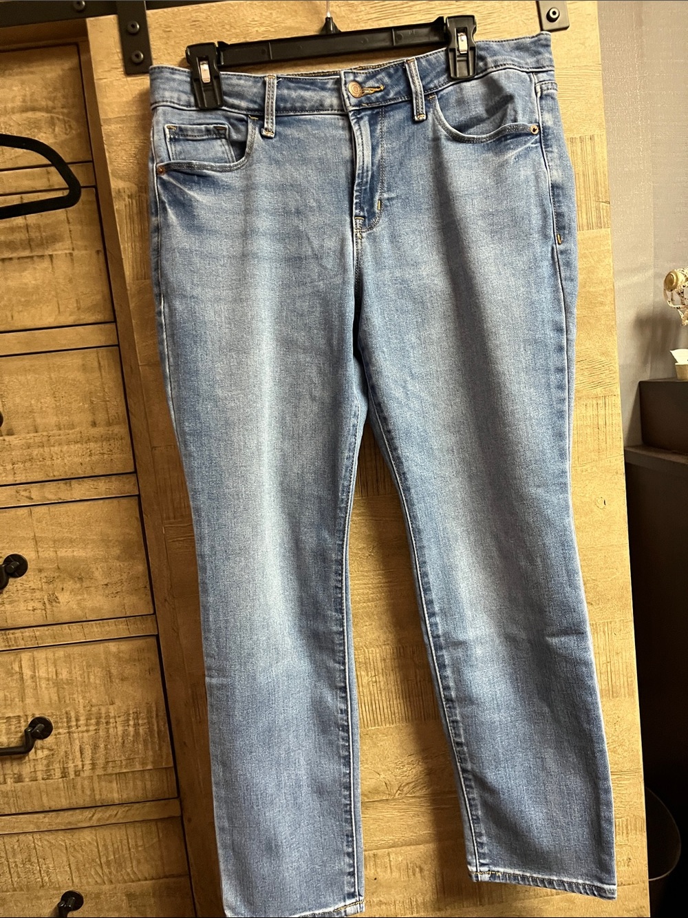 Old Navy Light Wash Straight-Leg Jeans